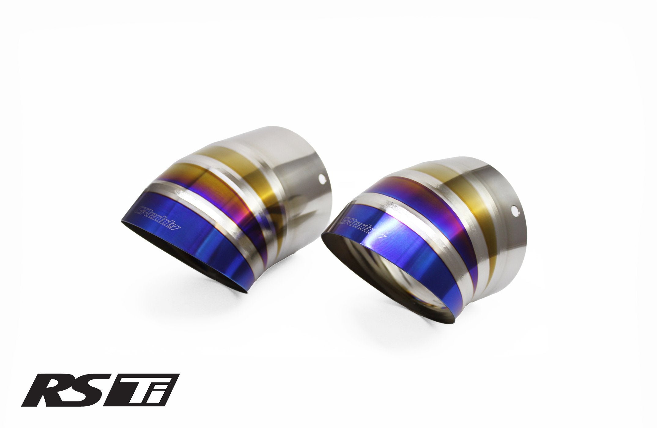 GReddy Burnt Titanium Turndown Universal Tip Diameter 105mm / Length 150mm