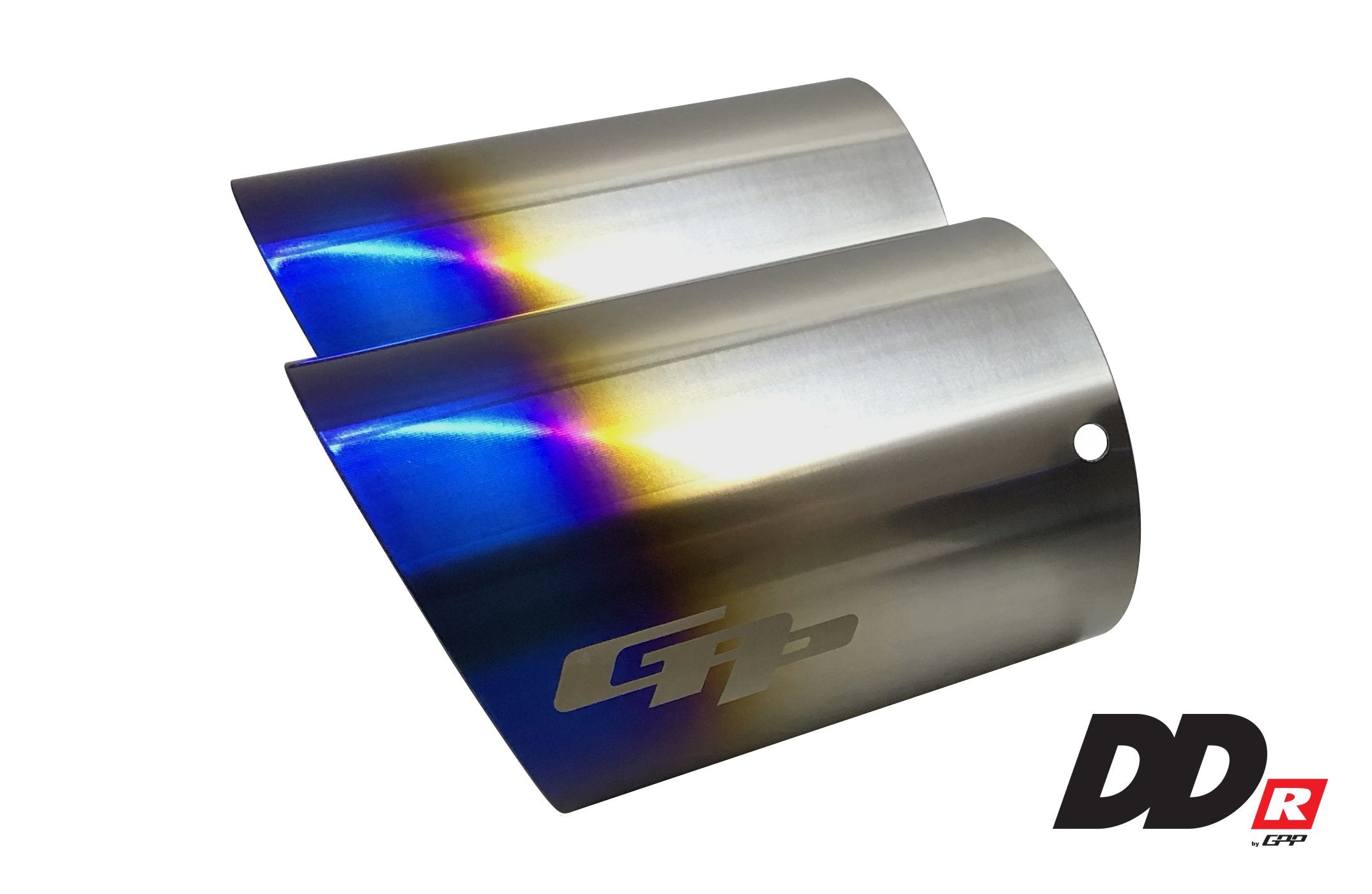 GReddy DD-R Burnt Titanium Tips L=170mm (Pair)