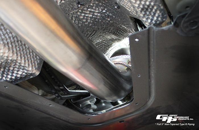 GReddy 2017+ Honda Civic Type R Front Over Pipe