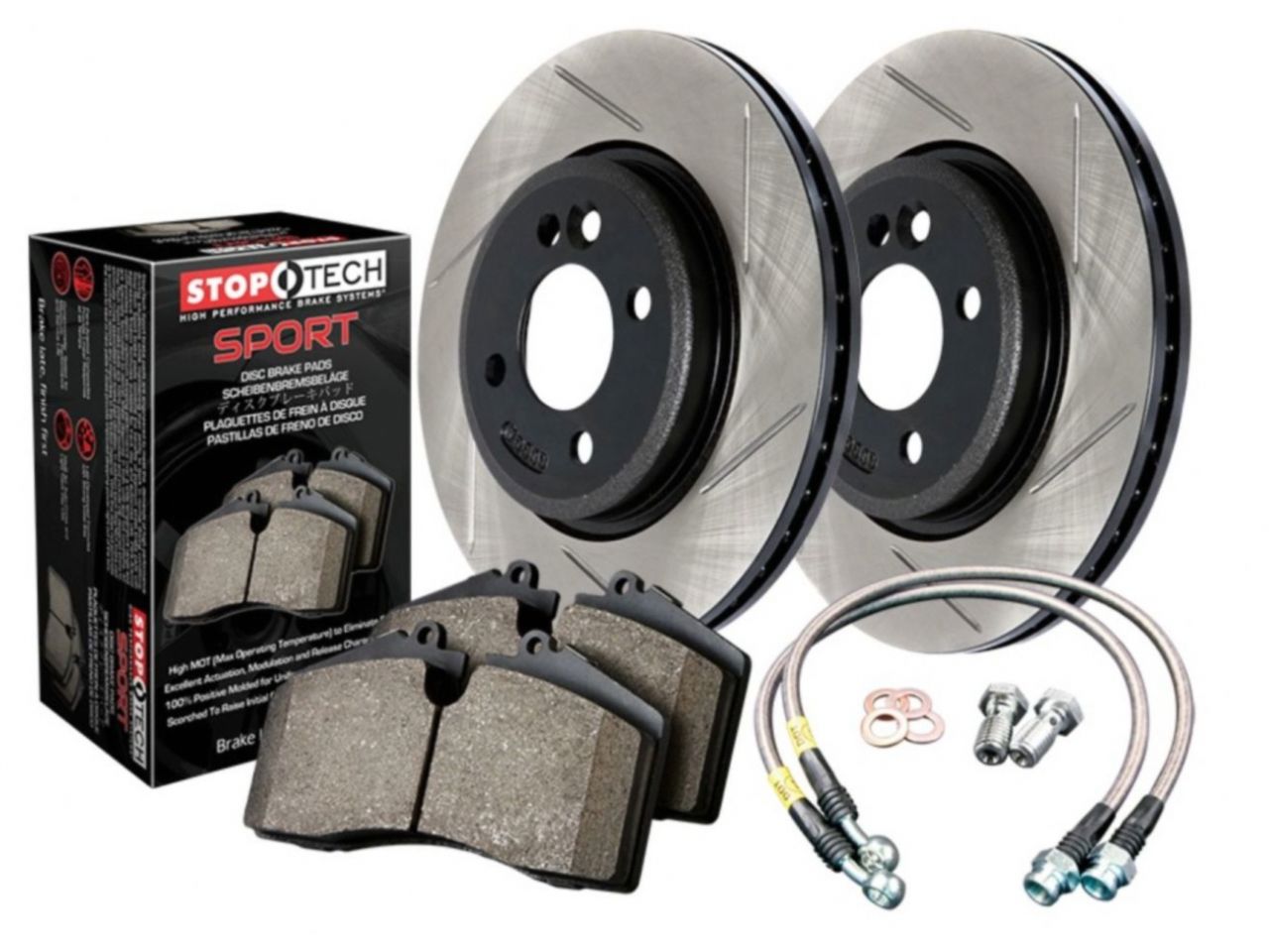 Sport Axle Pack, Slotted, 4 Wheel