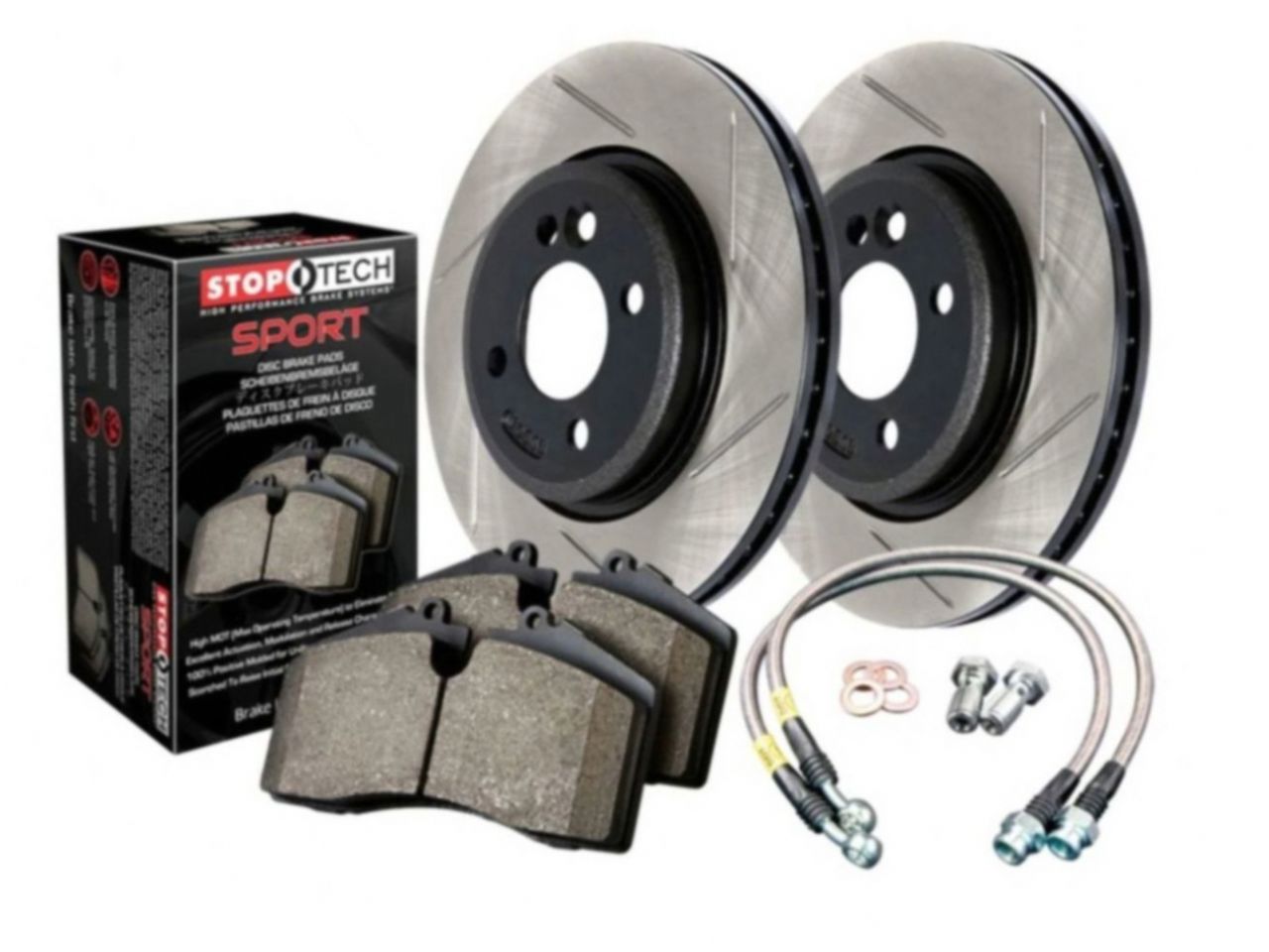 Sport Axle Pack, Slotted, 4 Wheel