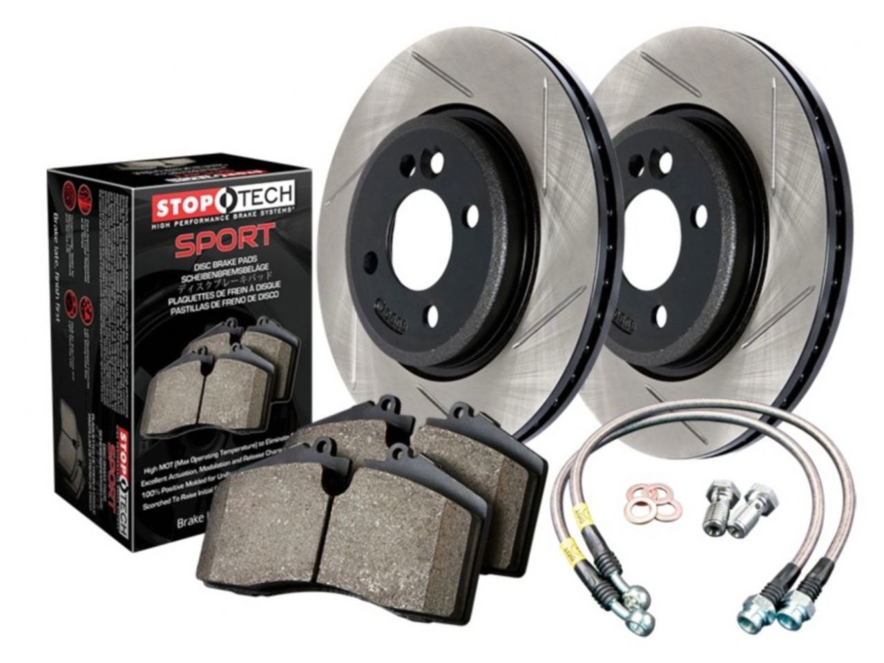 Sport Axle Pack Drilled Rotor, 4 Wheel