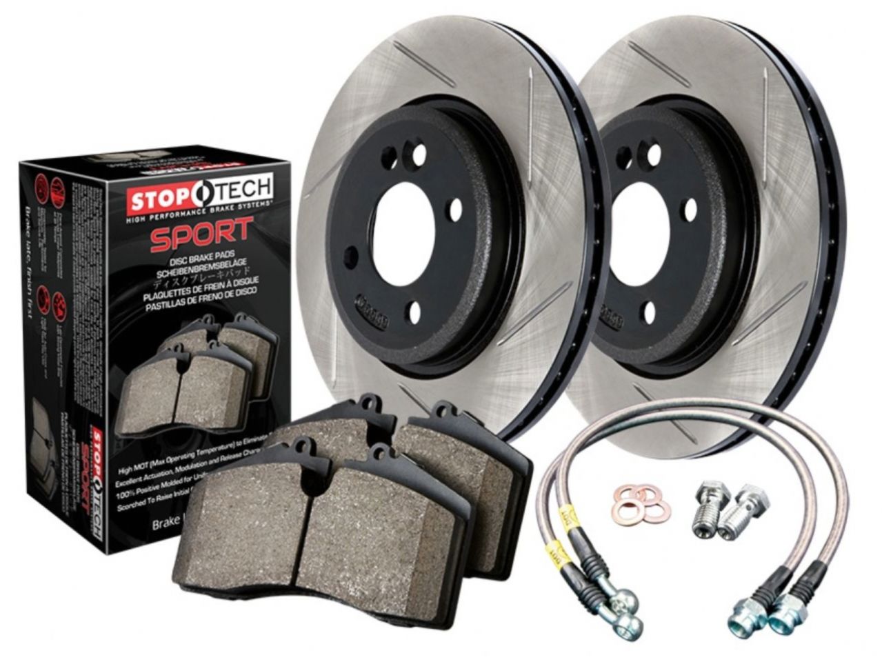 Sport Axle Pack Drilled Rotor, Rear