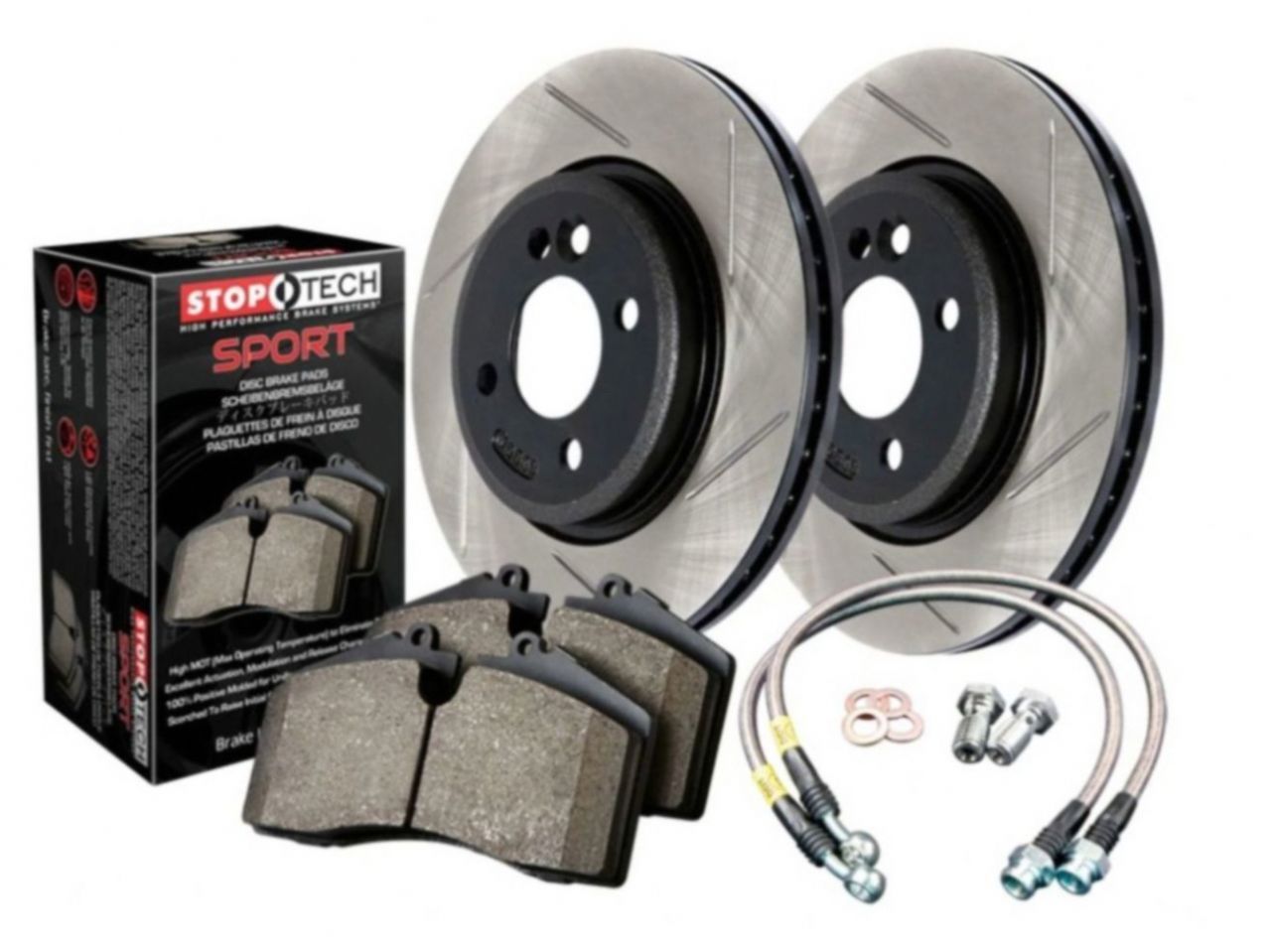 Sport Axle Pack Drilled Rotor, Rear