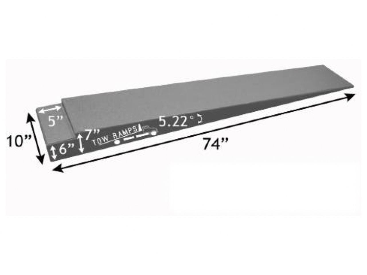 Race Ramps Tow Ramps 74in. Flatbed HD Ramps