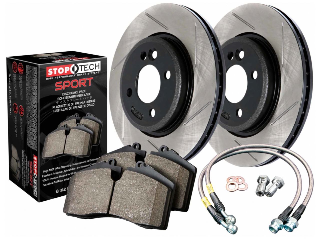 Sport Axle Pack, Slotted, Rear