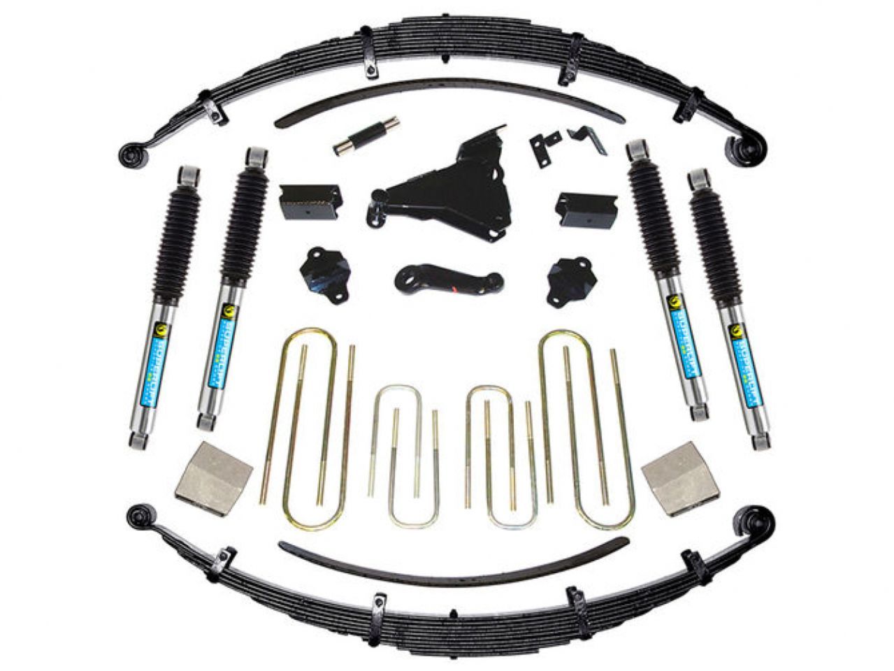 Superlift 00-04 Ford F-250/F-350 SuperDuty 4WD 8in Lift Kit w/ Bilstein Shocks
