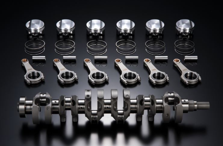 HKS BCD PISTON FULL KIT RB26 2.8L HR HC 86.5