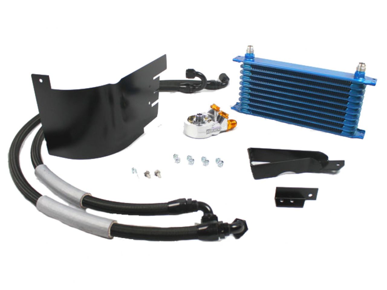 GReddy 2017-2019 Honda Civic Type-R NS1010G 10 Row Oil Cooler Kit