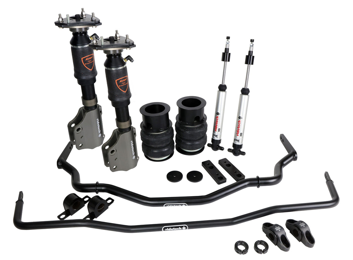 Ridetech 2015+ Ford Mustang HQ Series Air Suspension and Sway Bars