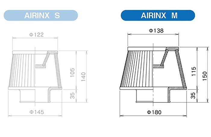 GReddy Universal Airinx M #70