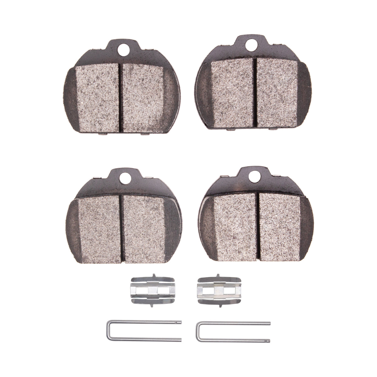 DFC 73-74 Volkswagen Karmann Ghia Front 3000 Semi-Metallic Brake Pads and Hardware Kit