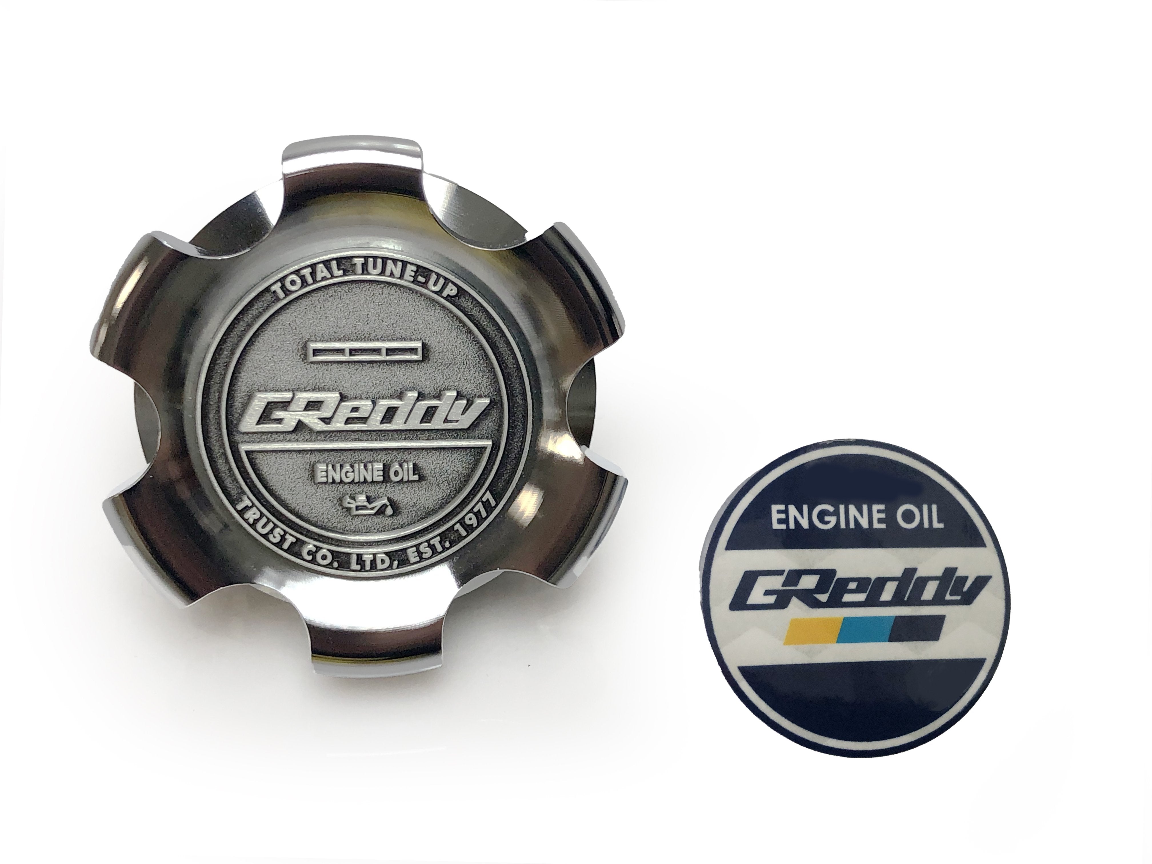 Greddy Type-B Oil Filler Cap Mazda 33.7 - Chrome