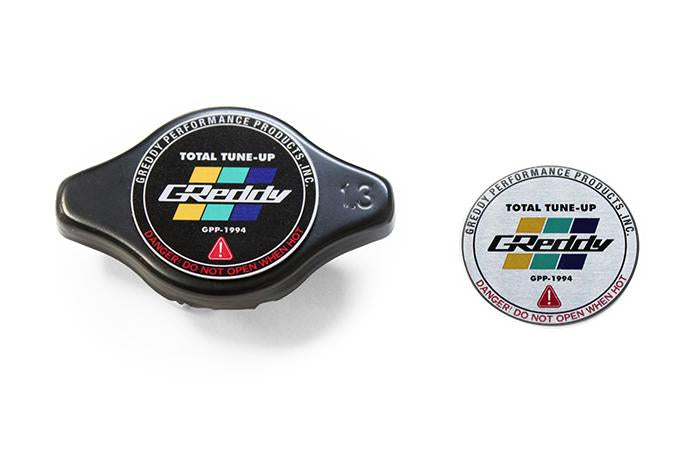 GReddy Type-S 1.3 Radiator Cap Most Nissan / Subaru / Mazda / Mitsubishi / Some Toyota - Black