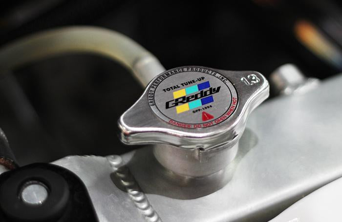 GReddy Type-S 1.3 Radiator Cap Most Nissan / Subaru / Mazda / Mitsubishi / Some Toyota - Black