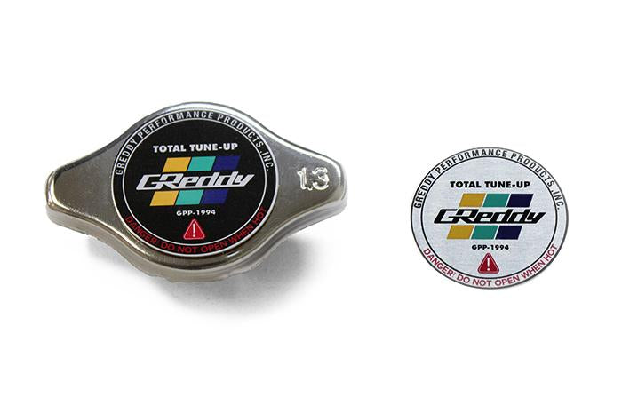 GReddy Type-S 1.3 Radiator Cap Most Nissan / Subaru / Mazda / Mitsubishi / Some Toyota - Black