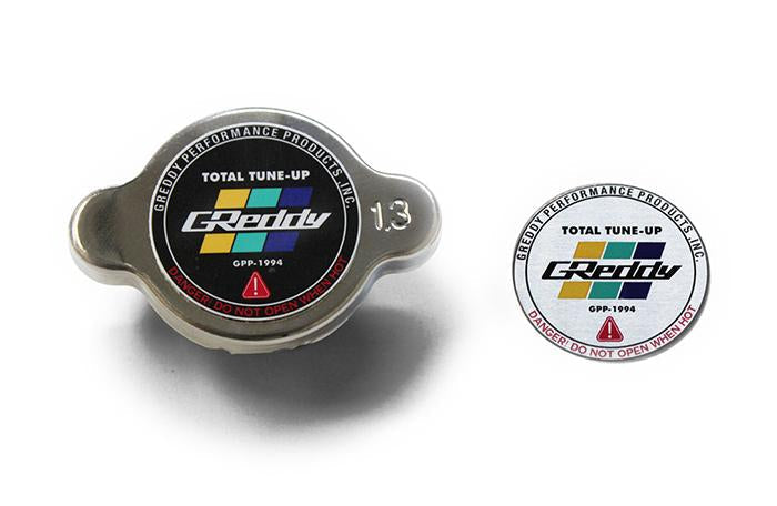 GReddy Type-S 1.3 Radiator Cap Most Nissan / Subaru / Mazda / Mitsubishi / Some Toyota - Black