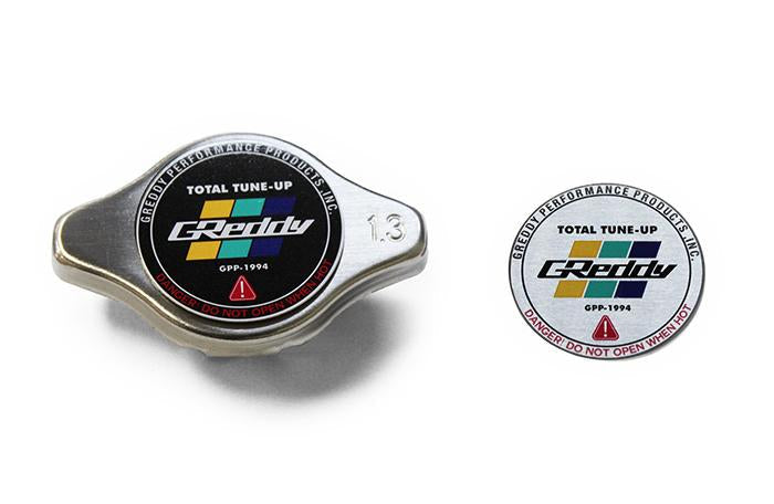 GReddy Type-S 1.3 Radiator Cap Most Nissan / Subaru / Mazda / Mitsubishi / Some Toyota - Black