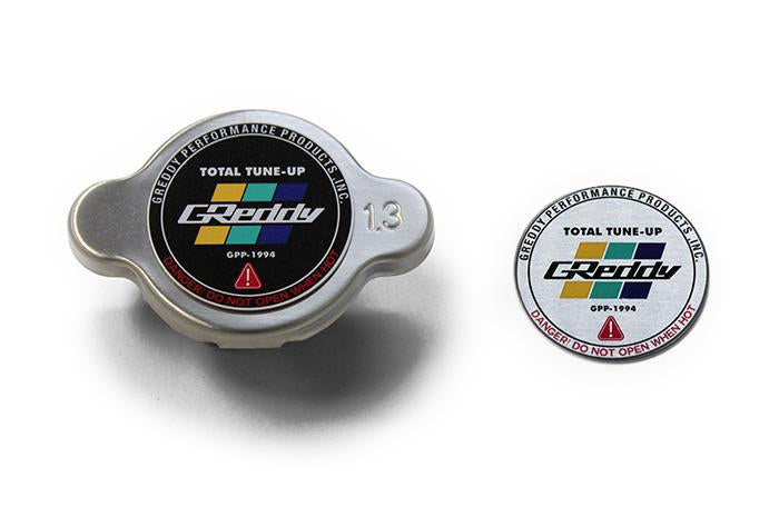 GReddy Type-S 1.3 Radiator Cap Most Nissan / Subaru / Mazda / Mitsubishi / Some Toyota - Black