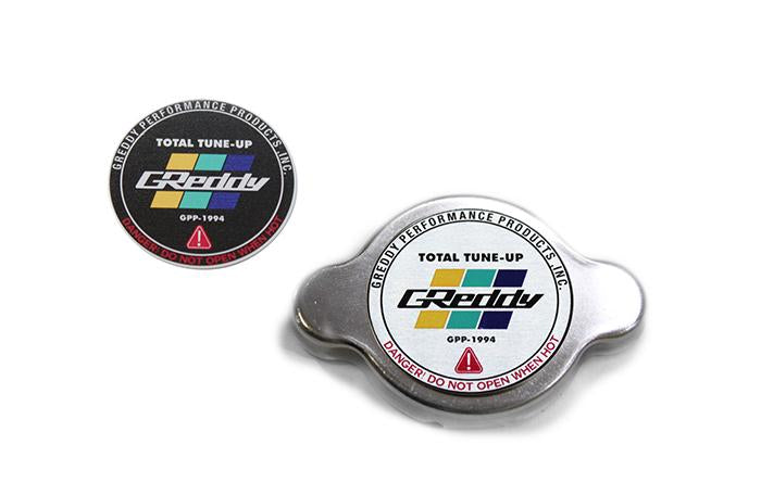 GReddy Type-S No Relief Radiator Cap Most Nissan / Subaru / Mazda / Mitsubishi / Some Toyota - Black