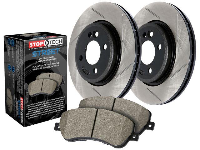 Street Axle Pack Drilled & Slotted, Rear
