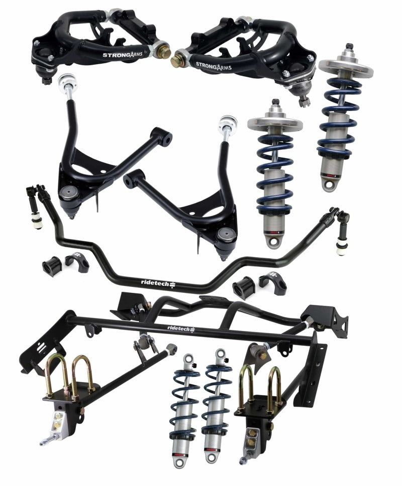 Ridetech 67-70 Ford Mustang Big Block Complete Coilover Suspension System
