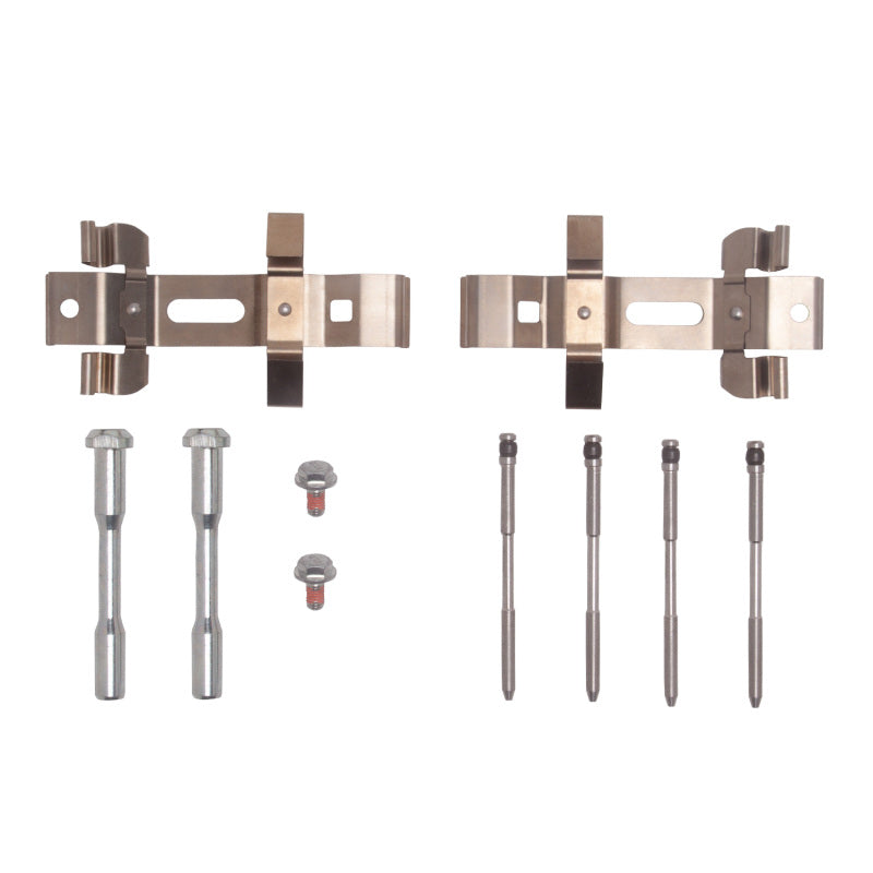 DFC 24-25 Ford Mustang Front 5000 Advanced Low Metallic Brake Pads and Hardware Kit