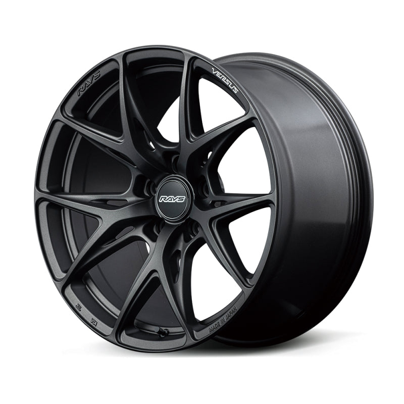 Versus VV21S 19X9.5 +45 5x114.3 Matte Super Dark Gunmetal