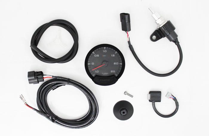 GReddy Sirius Meter - Turbo Boost 74mm Analog Display Gauge (w/Boost Sensor & Harness Set)