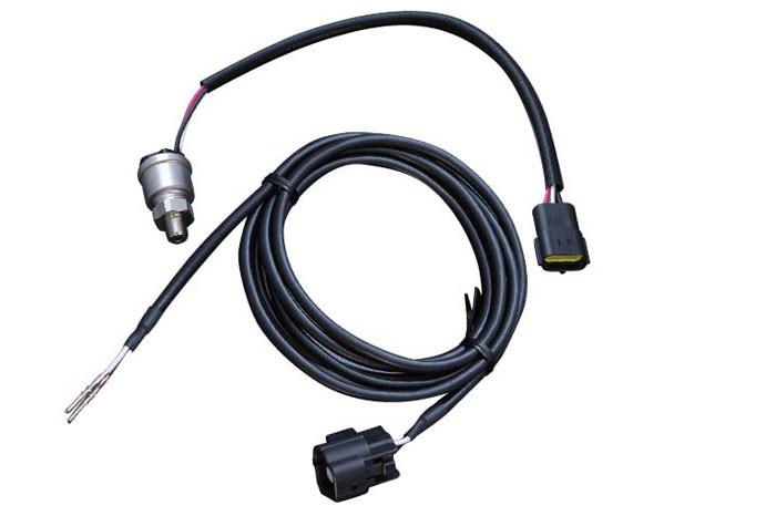 GReddy Sirius Meter - Fuel Pressure 0/6.0kPa 74mm Analog Gauge (w/Fuel Press Sensor & Harness Set)