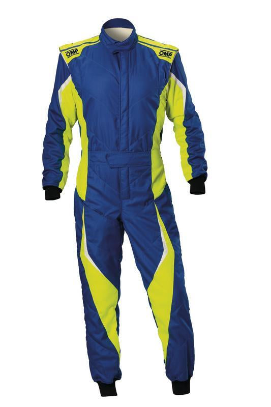 OMP TECNICA EVO SUIT BLACK/WHITE SIZE 60 FIA 8856-2018 + SFI