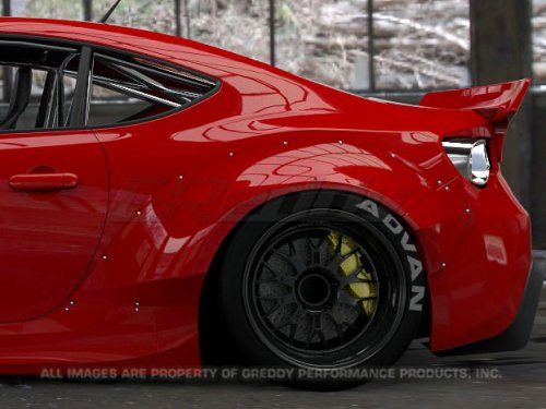 GReddy 13+ Scion FR-S Version 2 Greddy X Rocket Bunny 86 Aero Rear Duck Tail Wing Only