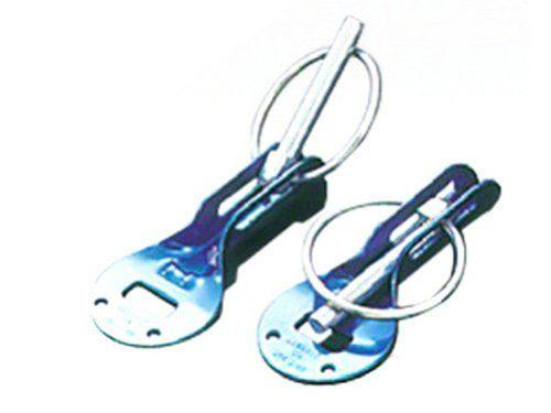 Cusco Body Pins For Hood Aluminum-Blue Universal