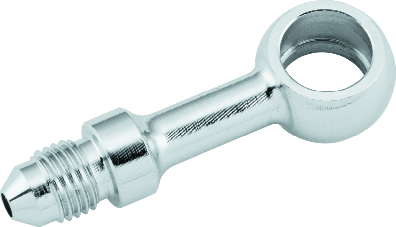 Twin Power Stainless Brake Fitting 7/16 Inch X AN3 Straight Banjo Adaptor