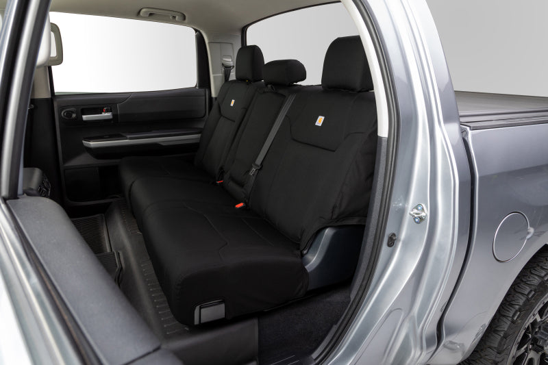 Covercraft 19-24 Chevy Silverado Carhartt Super Dux PrecisionFitFront Row Seat Covers - Blk