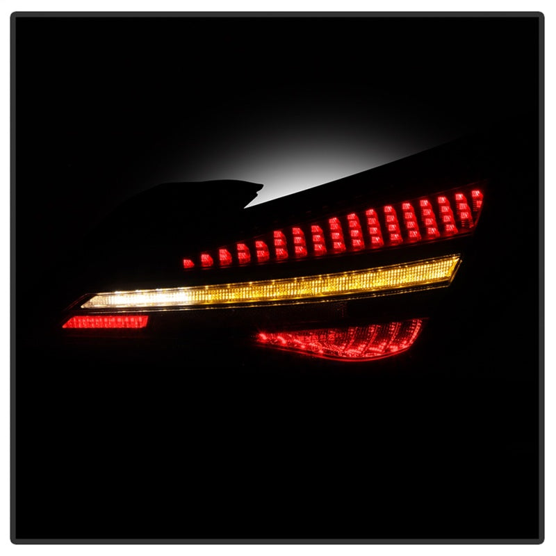 Spyder 14-19 Mercedes Benz CLA LED Tail Lights (ALT-YD-MBCLA14AP-GRSEQ-BK)