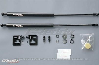 GReddy 05-07 Subaru WRX/STi  Engine Hood Lifter Kit (Designed for OEM weight hoods.)
