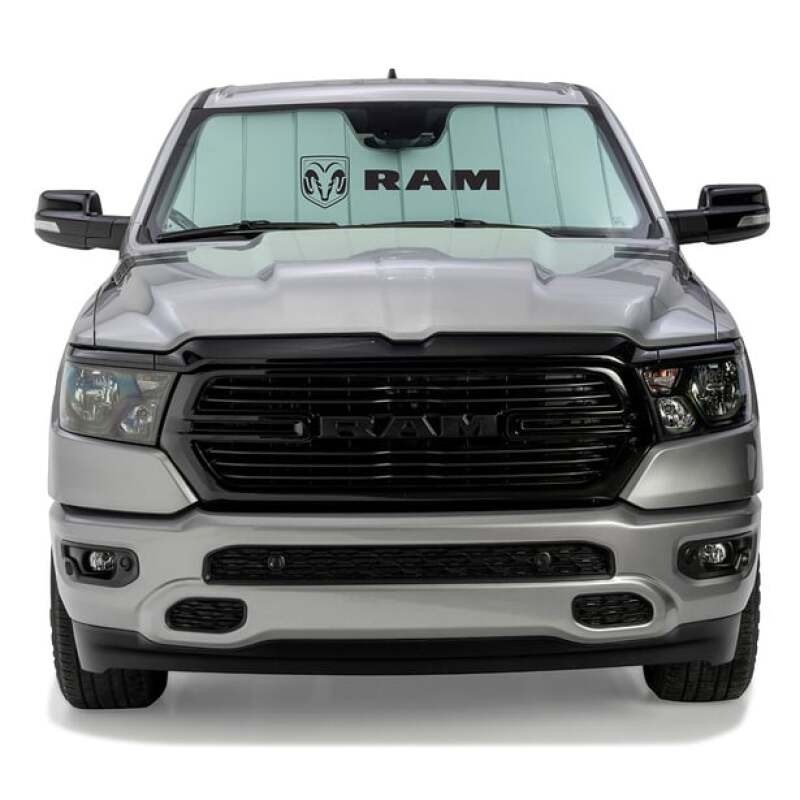 Covercraft 19-24 PU Ram 2500/3500 5W RVM Snsr UVS100 Custom Sunscreen with Ram Horizontal Logo
