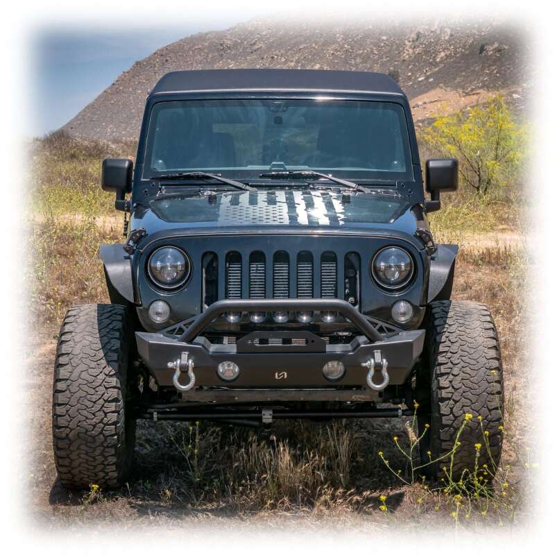 Turn Offroad 07-18 Jeep JK 2 Door Safari Hardtop 2-Piece - White