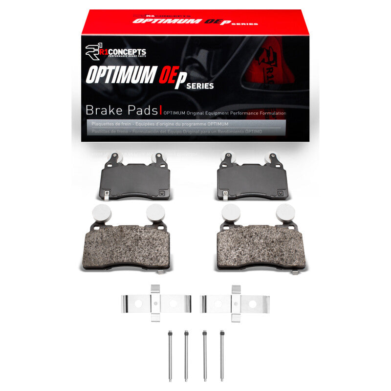 R1 10-15 Chevrolet Camaro Front Optimum OE Pads & Hardware Kit