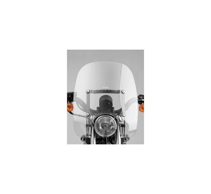 National Cycle 86-17 Harley-Davidson FX Softail Spartan Windshield 17 in. Narrow - Clear