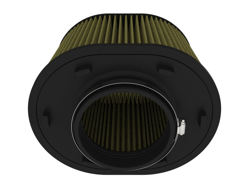 aFe Magnum FORCE Intake Filter w/Pro GUARD 7 5-1/2IN F x (12-1/4x9-3/4)IN B x (11-1/4x8-3/4)IN Tx8IN