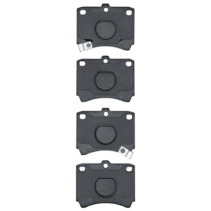 DFC 88-93 Ford Festiva Front 5000 Advanced Semi Metallic Brake Pads and Hardware Kit