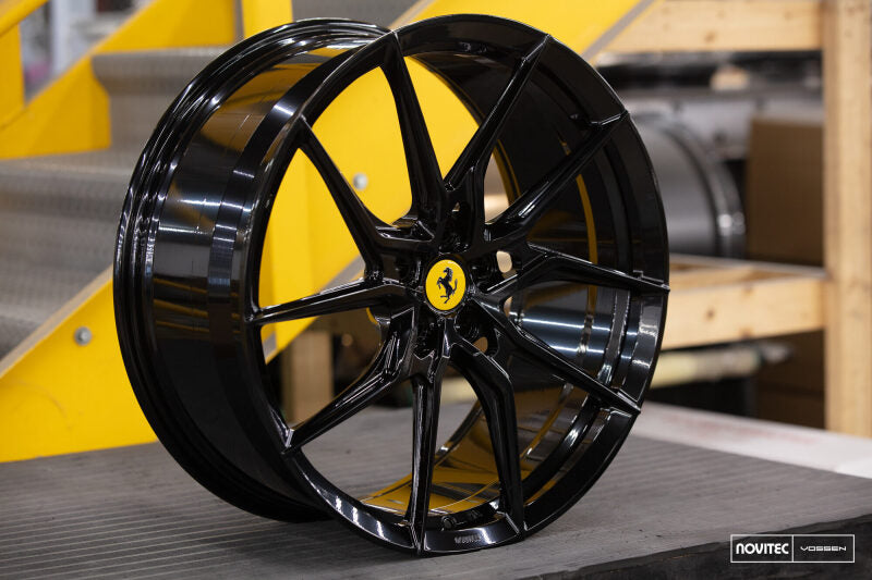 Vossen x Novitec NF8 21x9 ET:30 Gloss Black Ferrari GTC4Lusso / FF Front Wheel