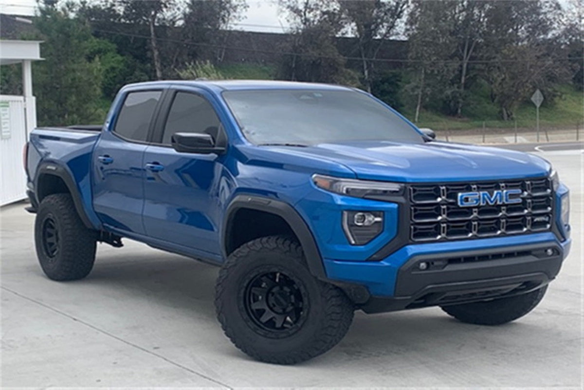 Fabtech 23-24 Chevrolet Colorado 4WD 3in UCA Kit w/ Uniballs & 2.5 Coilovers & 2.25 Dirt Logic Shock