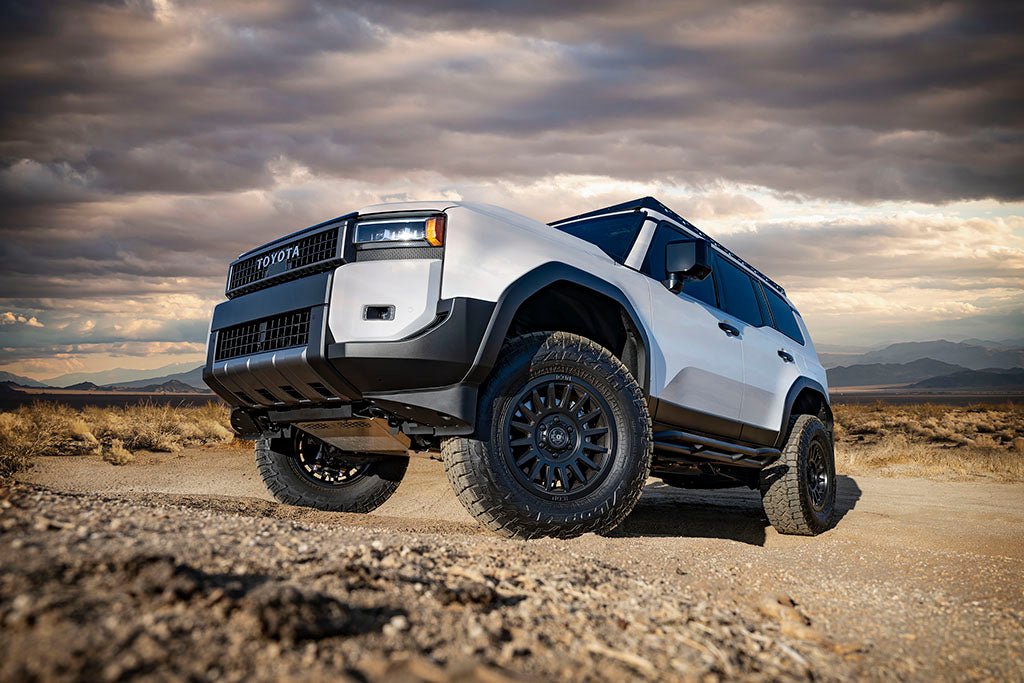 ICON 2024 Toyota Land Cruiser 250 Series, 1.25-3" Lift, Stage 9 Suspension System, CDCV, Billet
