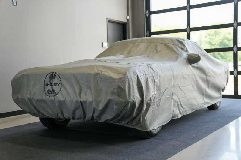Covercraft 20 Ford Mustang  Custom 5-Layer Indoor Car Cover w/ Blk  Snake Medallion Logo