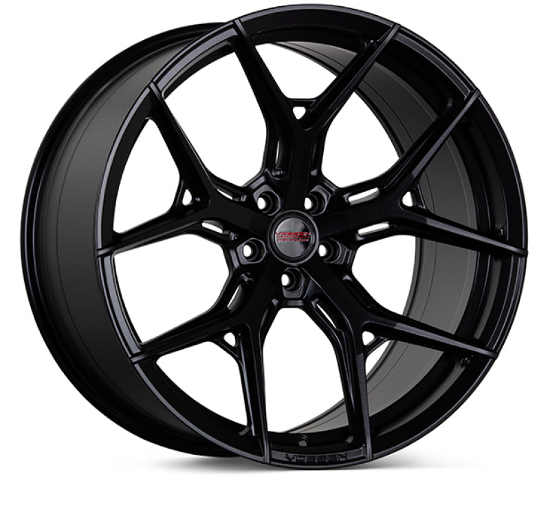Vossen HF5 - 22X10.5 - 5X112 - ET8 - Super Deep - 66.5 - SB - Satin Black