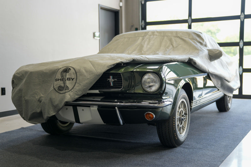 Covercraft 1967-68 Ford  Mustang Custom 5-Layer Indoor Car Cover w/ Blk  Snake Medallion Logo