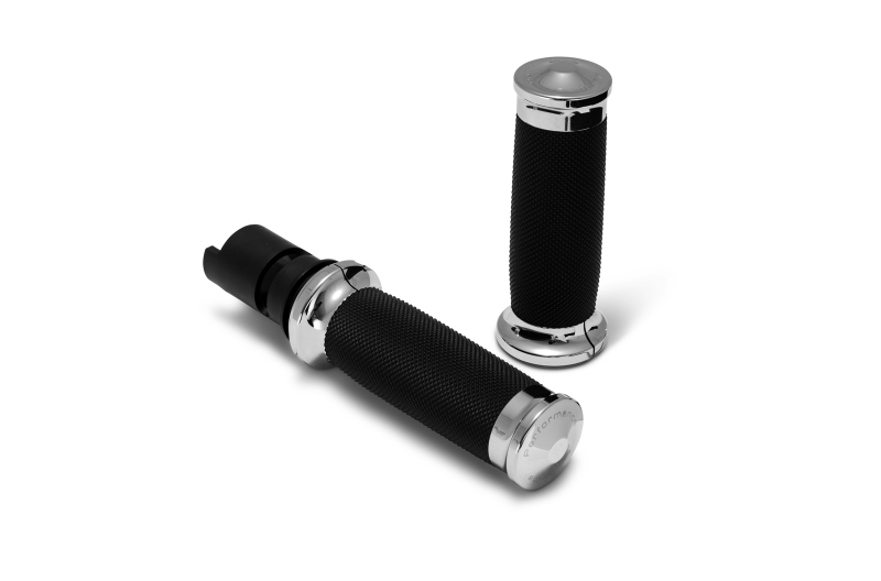 Performance Machine  24-25 Touring, 2025 Softail TBW  Contour Handle Grip Set - Chrome